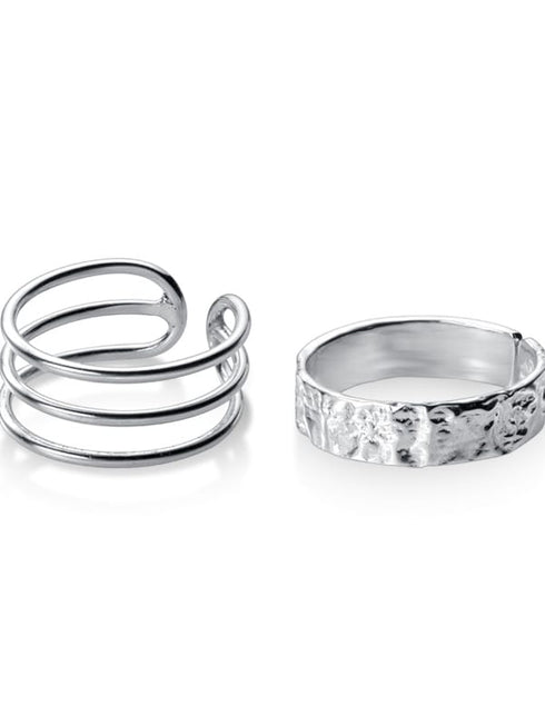 Set inele din argint Eirene